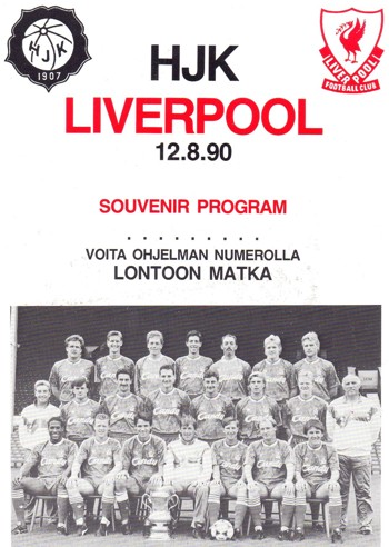 Match programme
